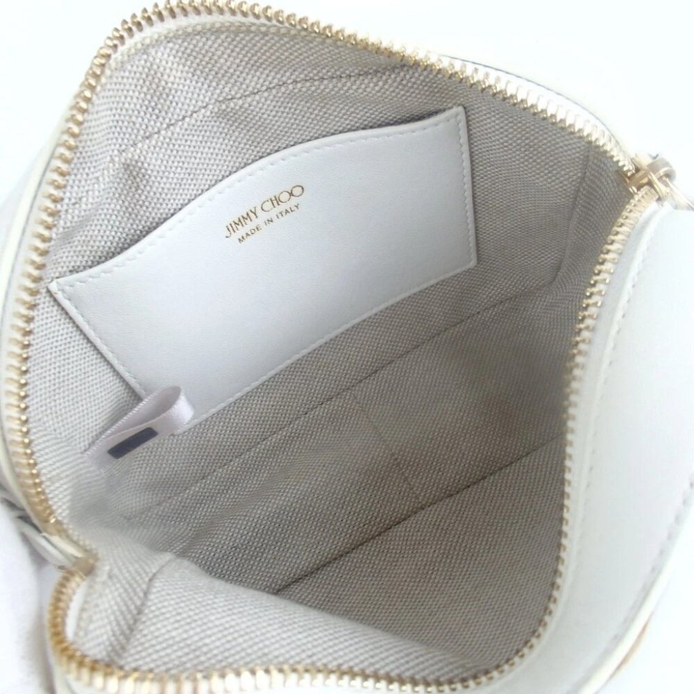 Authentic JIMMY CHOO Star studs Shoulder Bag leather [Used] - Picture 15 of 16